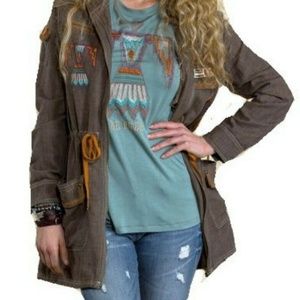 Double D Ranch Pharaoh's Eagle Jacket Size Small